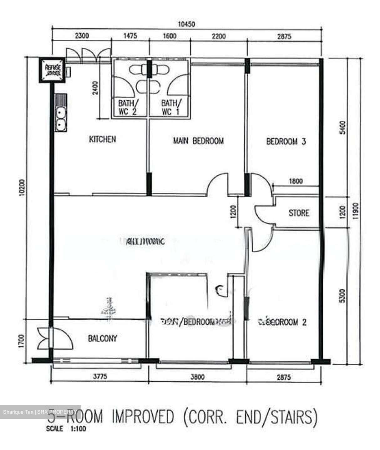 Blk 223 Choa Chu Kang Central (Choa Chu Kang), HDB 5 Rooms #621193821